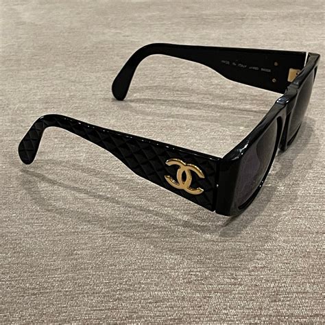 Chanel Vintage Logo Sunglasses 